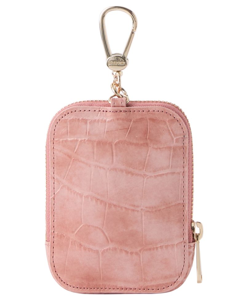 Katelynn Mini Leather Zip Coin Purse