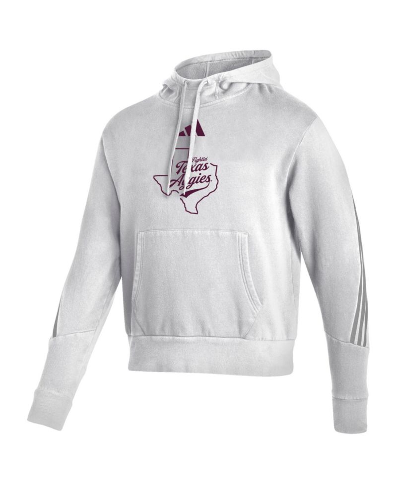 Men's White Texas A&M Aggies Fightin' Aggies Hoodie