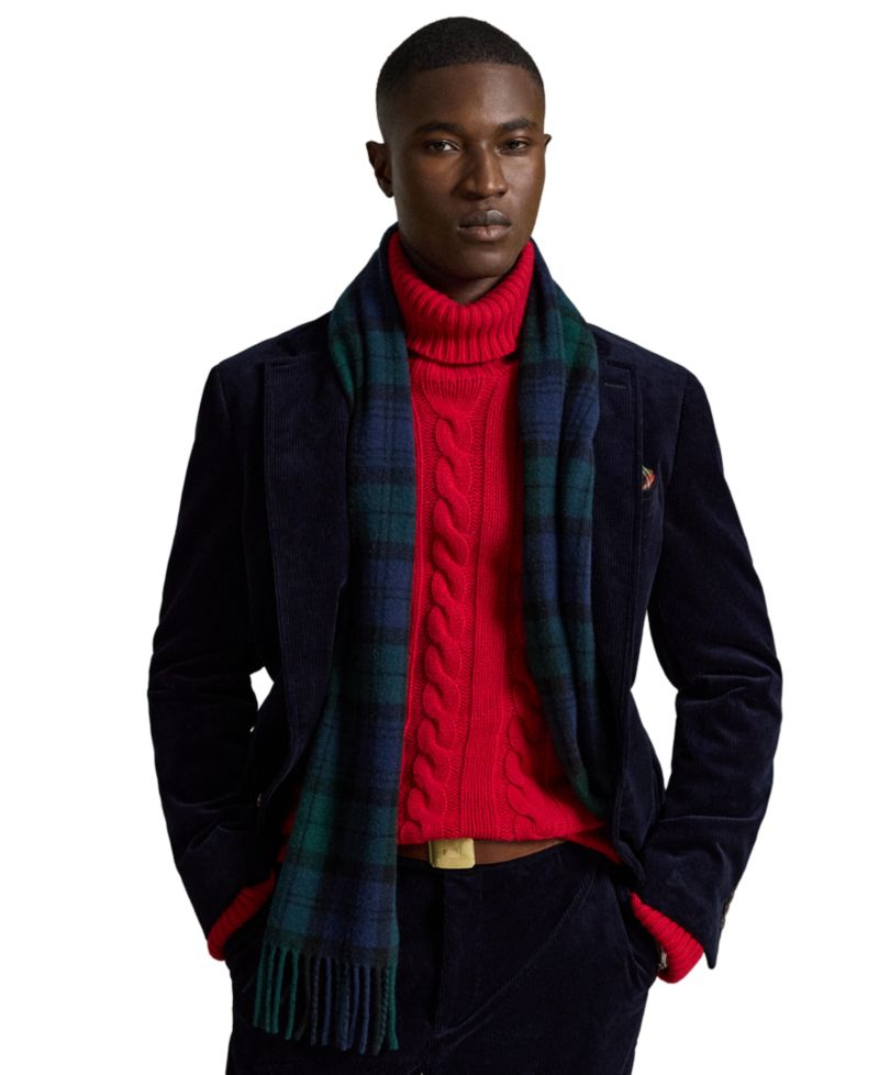 Men's Polo Modern Stretch Corduroy Suit Jacket