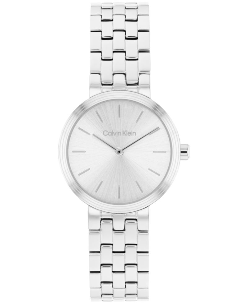 Women's Forme Silver Tone Stainless Steel Mesh Bracelet Watch, 26mm