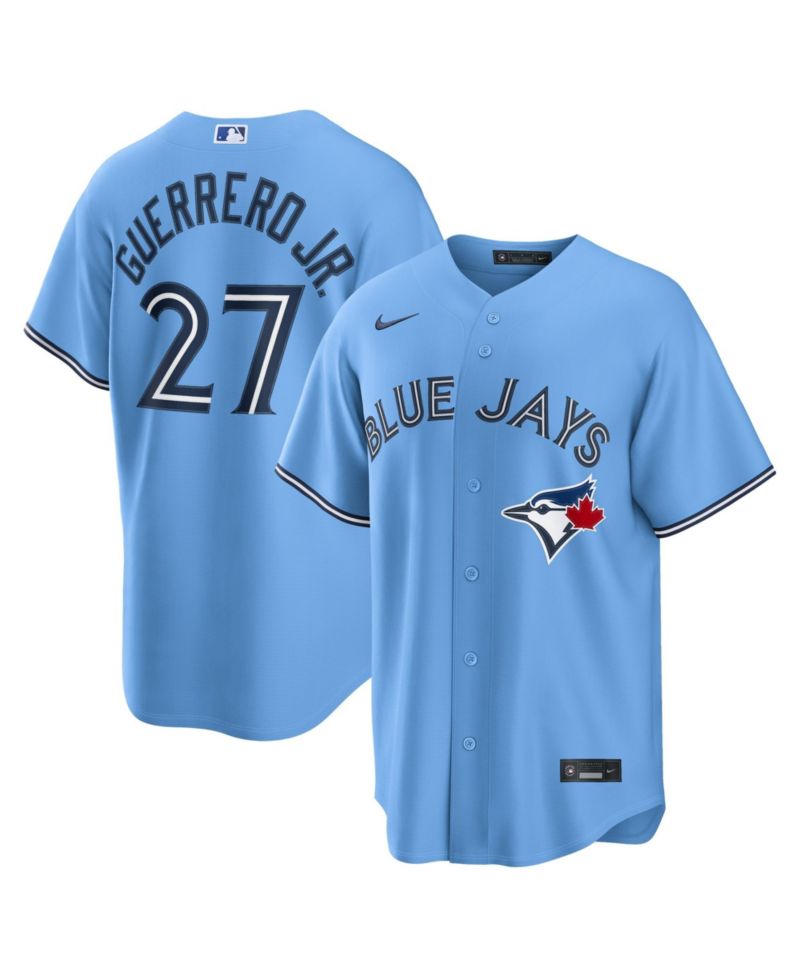 Men's Vladimir Guerrero Jr. Light Blue Toronto Blue Jays Replica Jersey