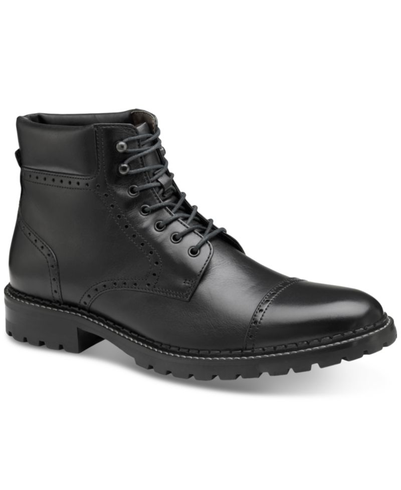 Men's Garrison Brogue Cap Toe Boot