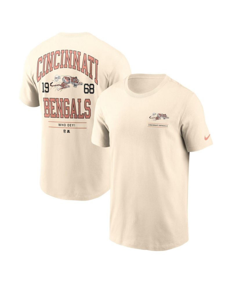 Men's Natural Cincinnati Bengals Freestyle Essential T-Shirt