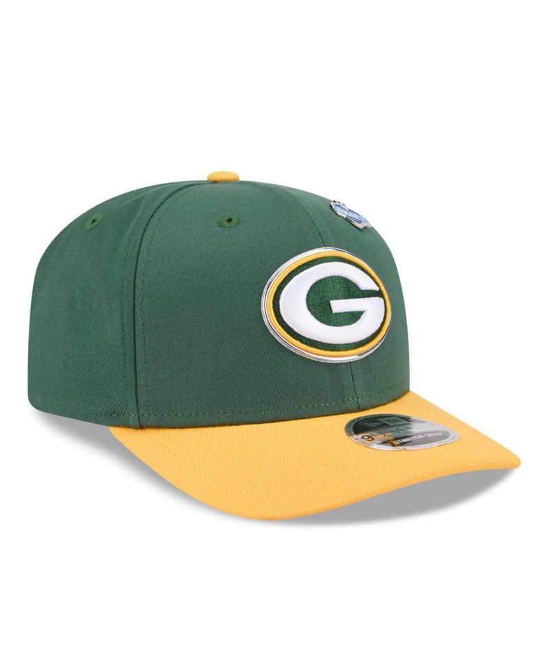 Men's Green/Gold Green Bay Packers 2026 NFL Draft 9SEVENTY Adjustable Hat