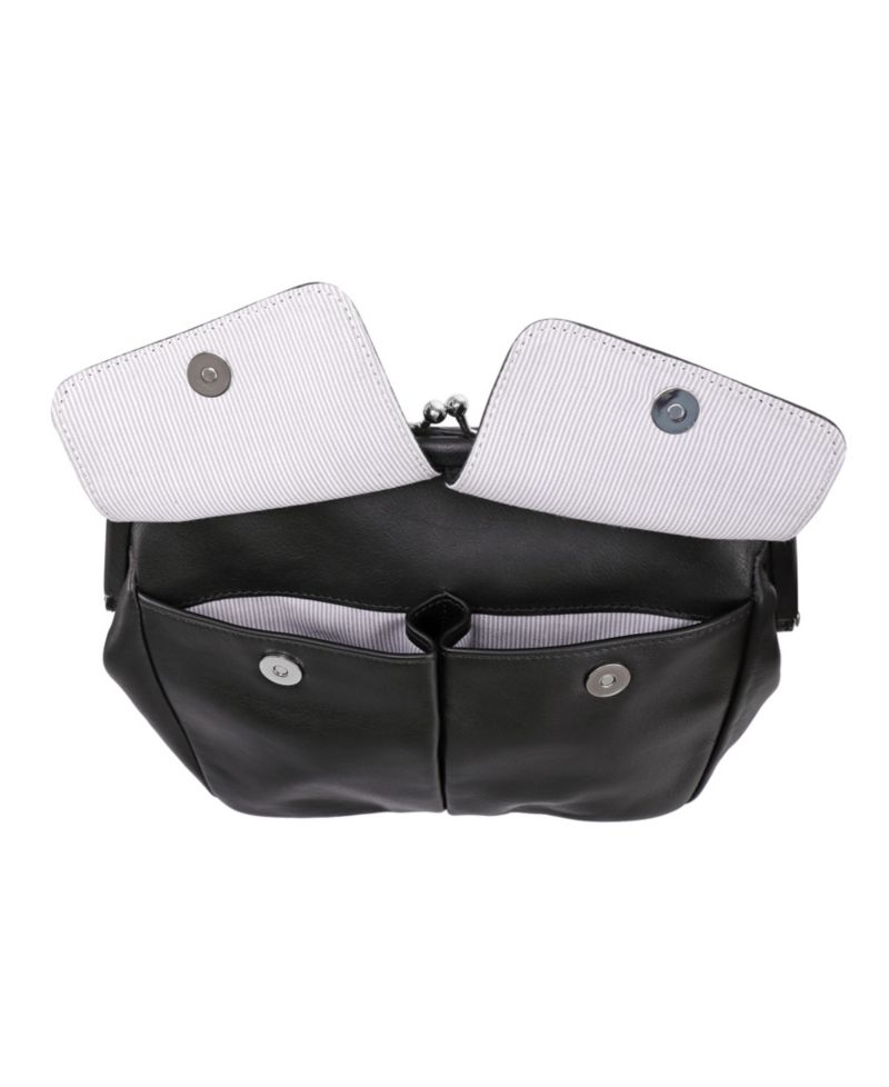 Women's Genuine Leather Pac Shell Crossbody