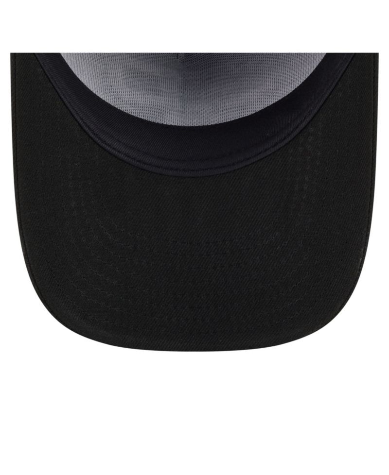 Men's Black Pittsburgh Pirates Motion A-Frame 9FIFTY Snapback Hat