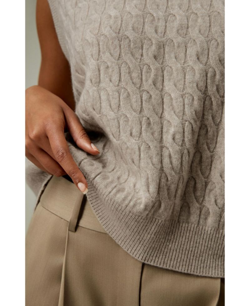 Women's Baby Cashmere Sweater Vest