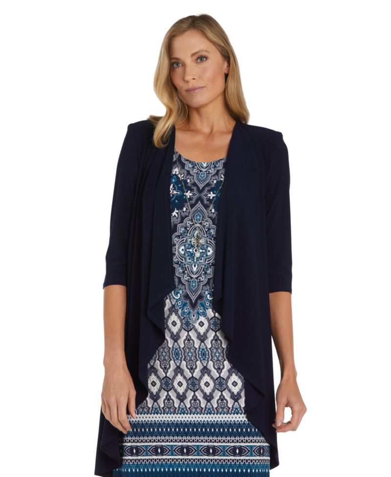 Petite Daytime Printed Jacket Dress