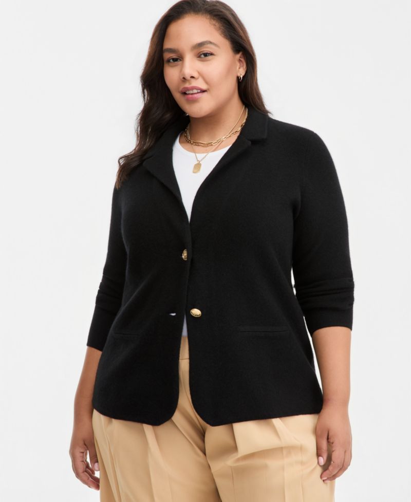 Women's 100% Cashmere Blazer