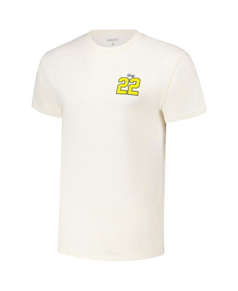 Men's and Women's Caitlin Clark Cream Indiana Fever Player ID Arch T-Shirt