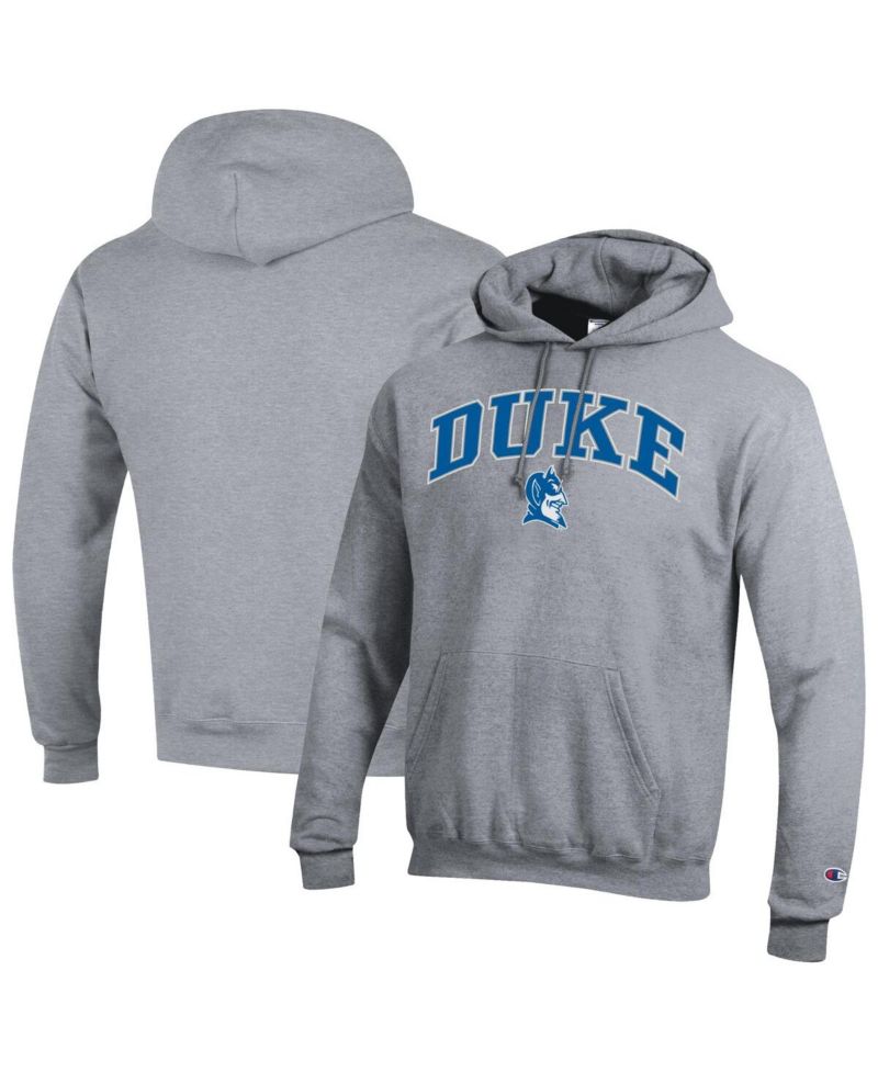 Men's Royal Duke Blue Devils Arch Over Logo Pullover Hoodie