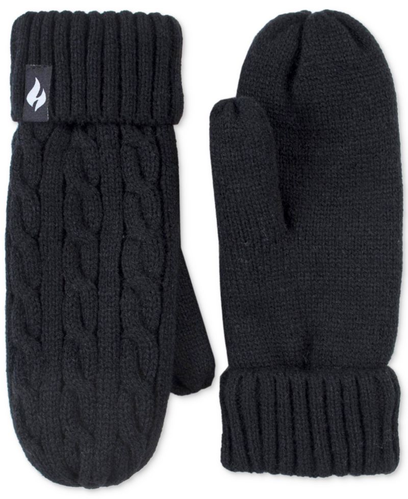 Jackie Cable Knit Mittens