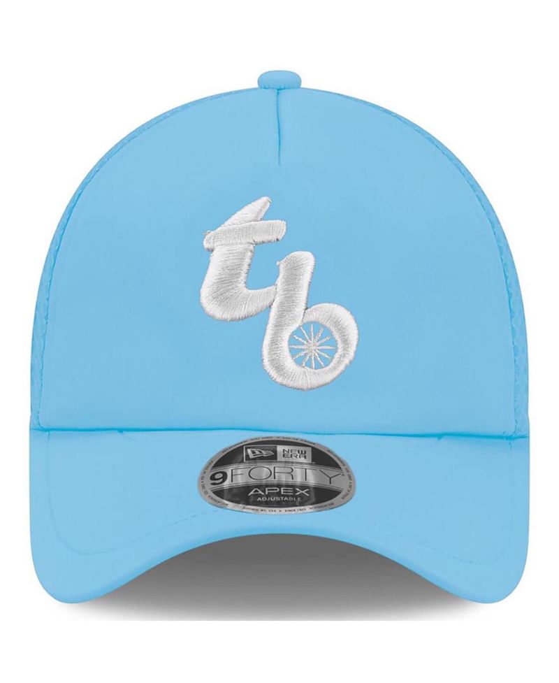 Men's Light Blue Tampa Bay Rays 2026 Batting Practice Alternate Apex 9FORTY Adjustable Hat