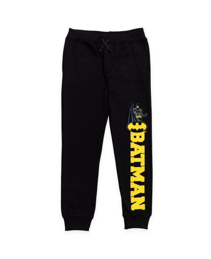Little Boys Batman Superman Flash 3 Pack Jogger Pants