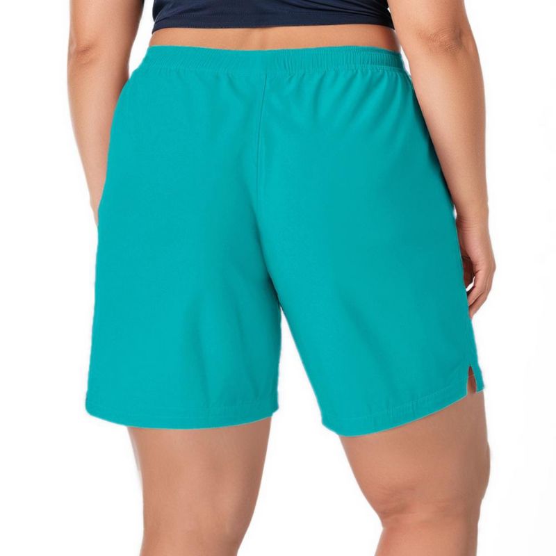 Plus Size Chlorine Resistant 7" Board Shorts