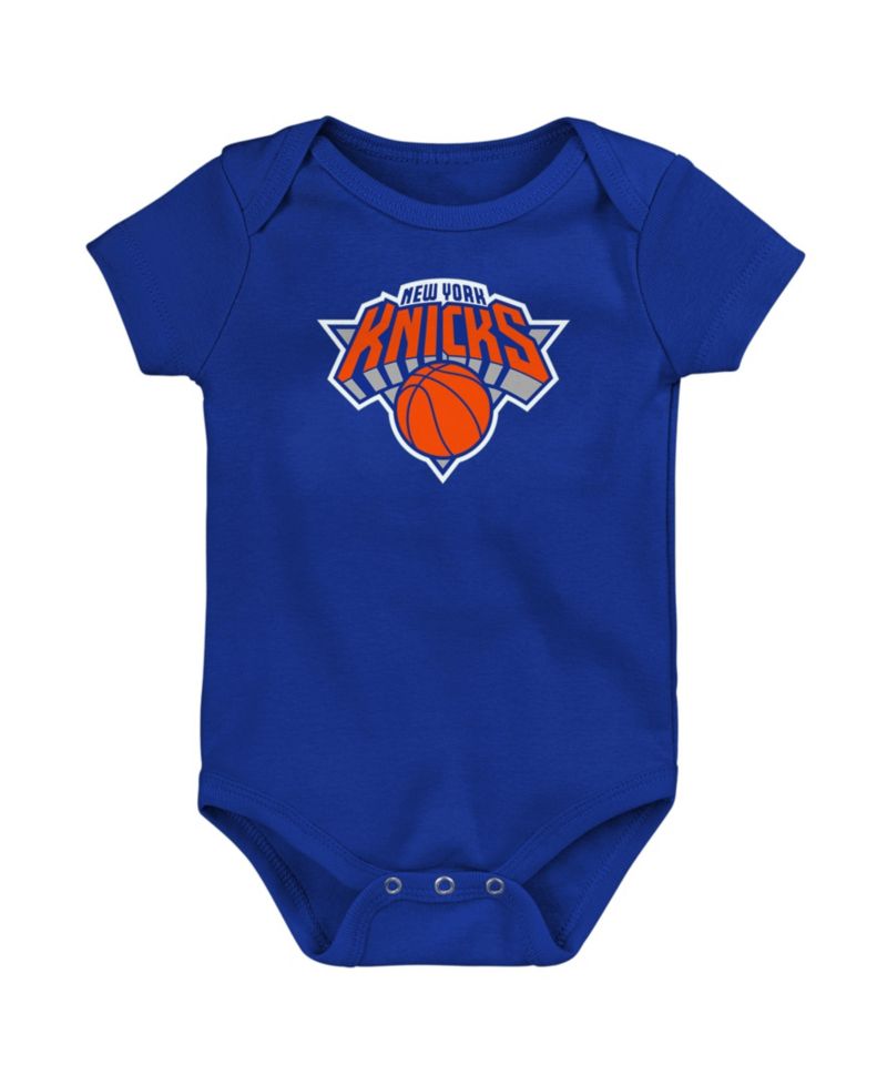 Baby Boys and Girls Blue New York Knicks Primary Logo Bodysuit