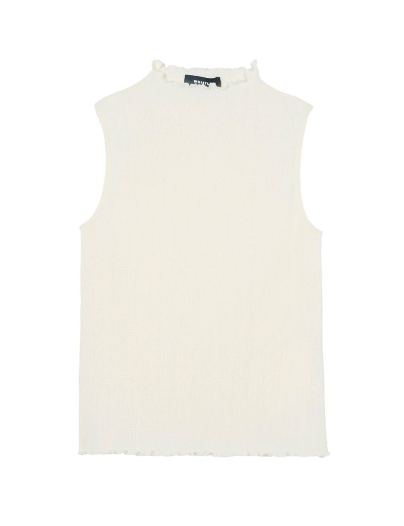 Women's Textured Sleeveless Top