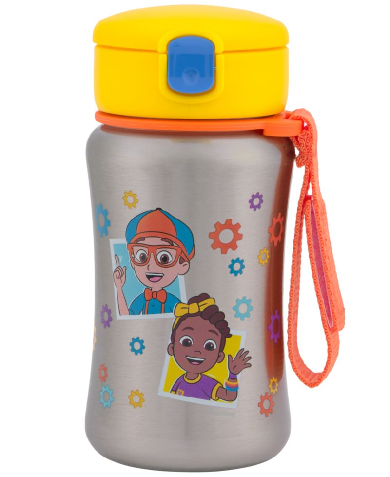 Kids' Blippi and Meekah Stainless Steel Straw Bottle