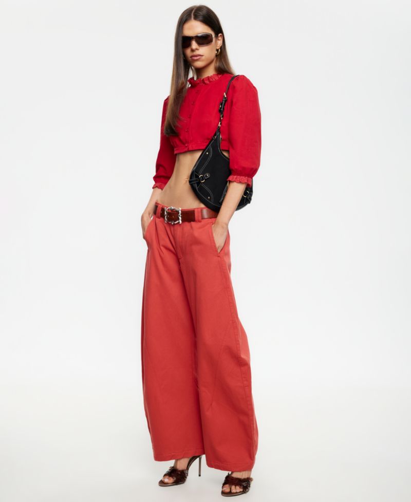 Women's Sideline Low-Rise Barrel Jeans