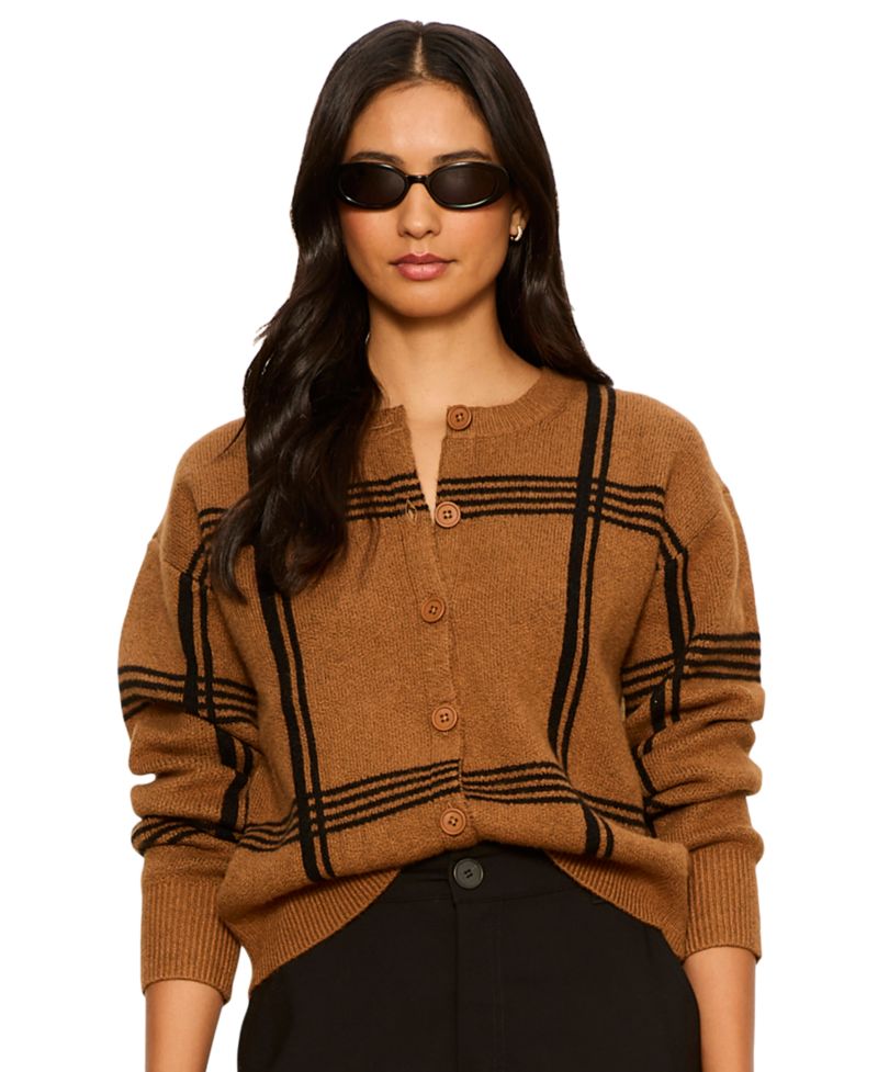 Petite Semi-Cropped Crewneck Sweater