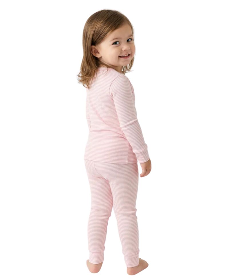 Baby Girls Stripe Pajama Set