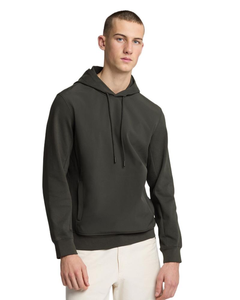 Men's Softshell Hybrid Pullover Hoodie