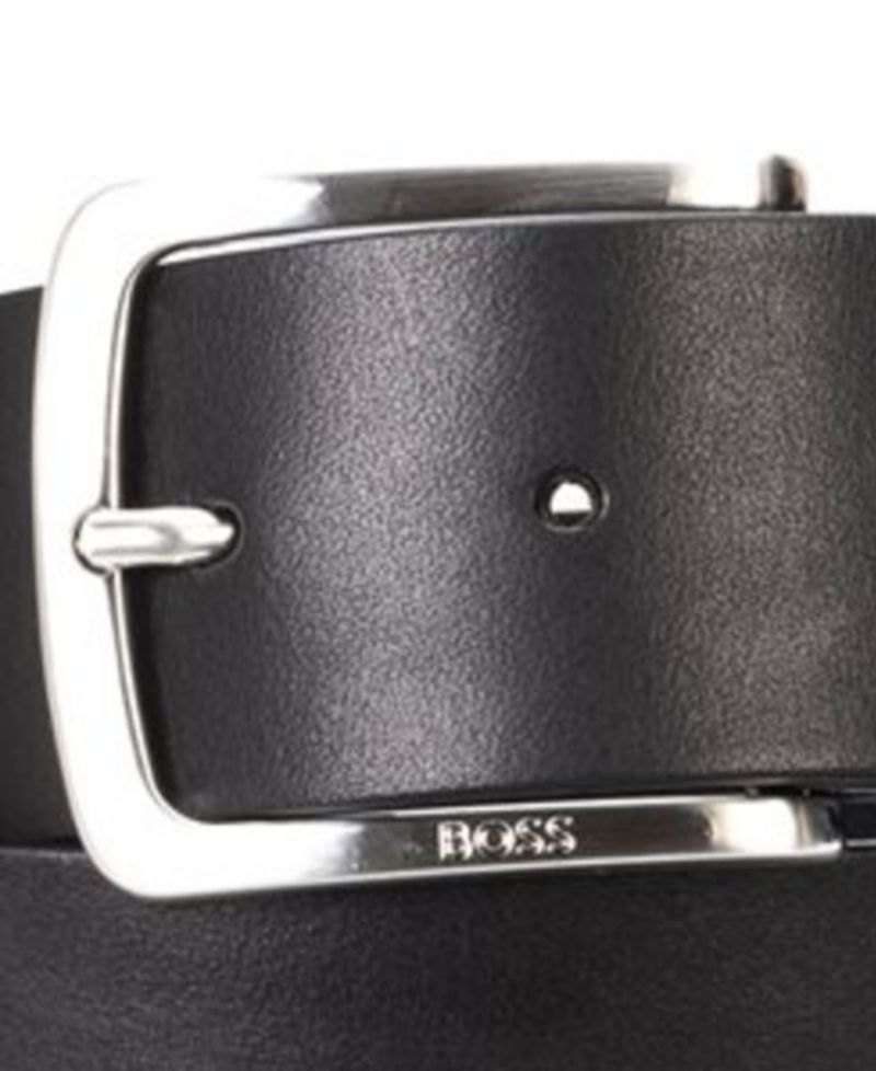 40MM Men's Casual Smooth Leather Belt