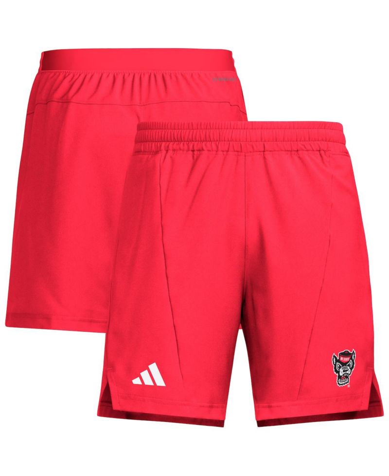 Men's Red NC State Wolfpack Program Woven Training Shorts