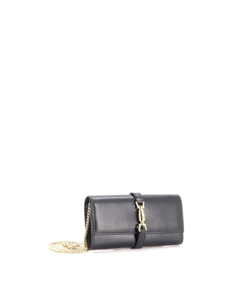 Jackie 1961 Continental Chain Wallet Leather