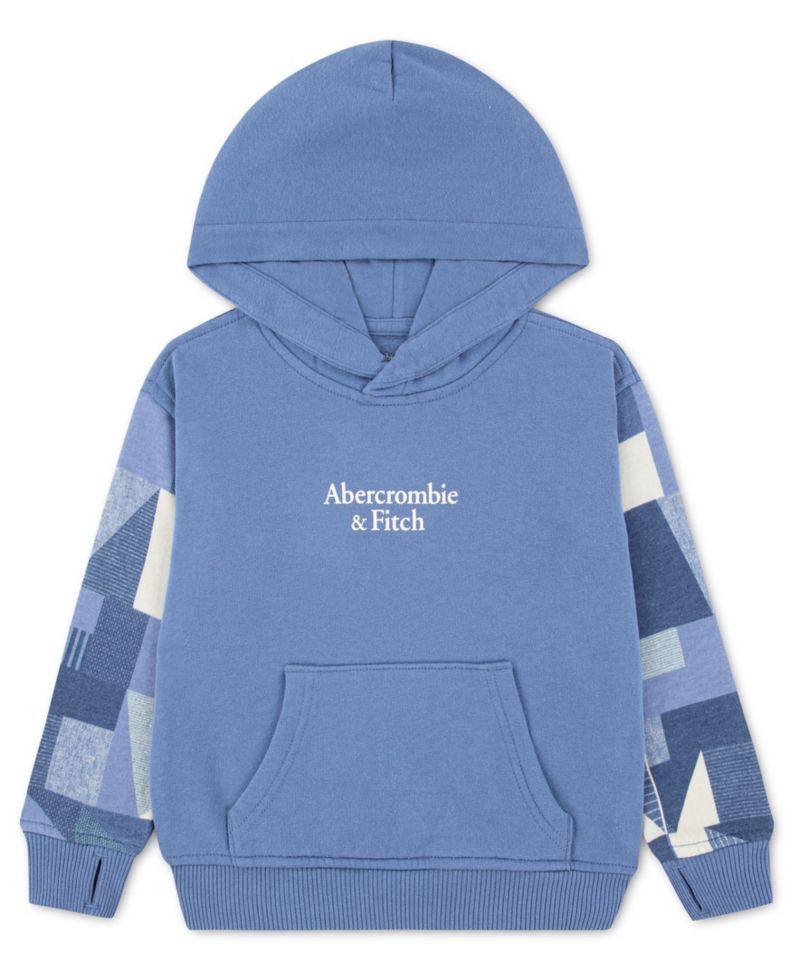 Toddler Boys' 2T-5T Essentials Patchwork Pullover Hoodie