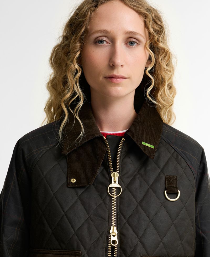 Women's Tartan Icon Wax Quilt Jacket
