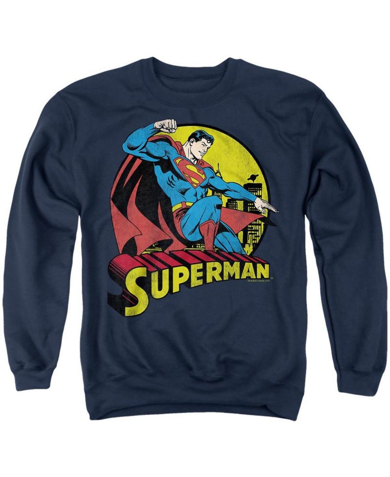 Men's Graphic Pullover Crewneck Sweatshirt