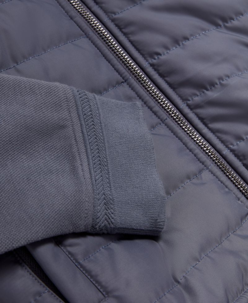 Men's Durano Funnel Collar Quilted Jacket