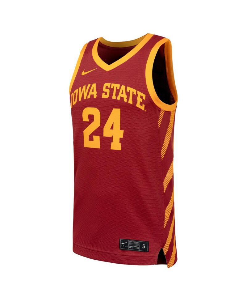 Men's Cardinal Iowa State Cyclones Replica Basketball Jersey