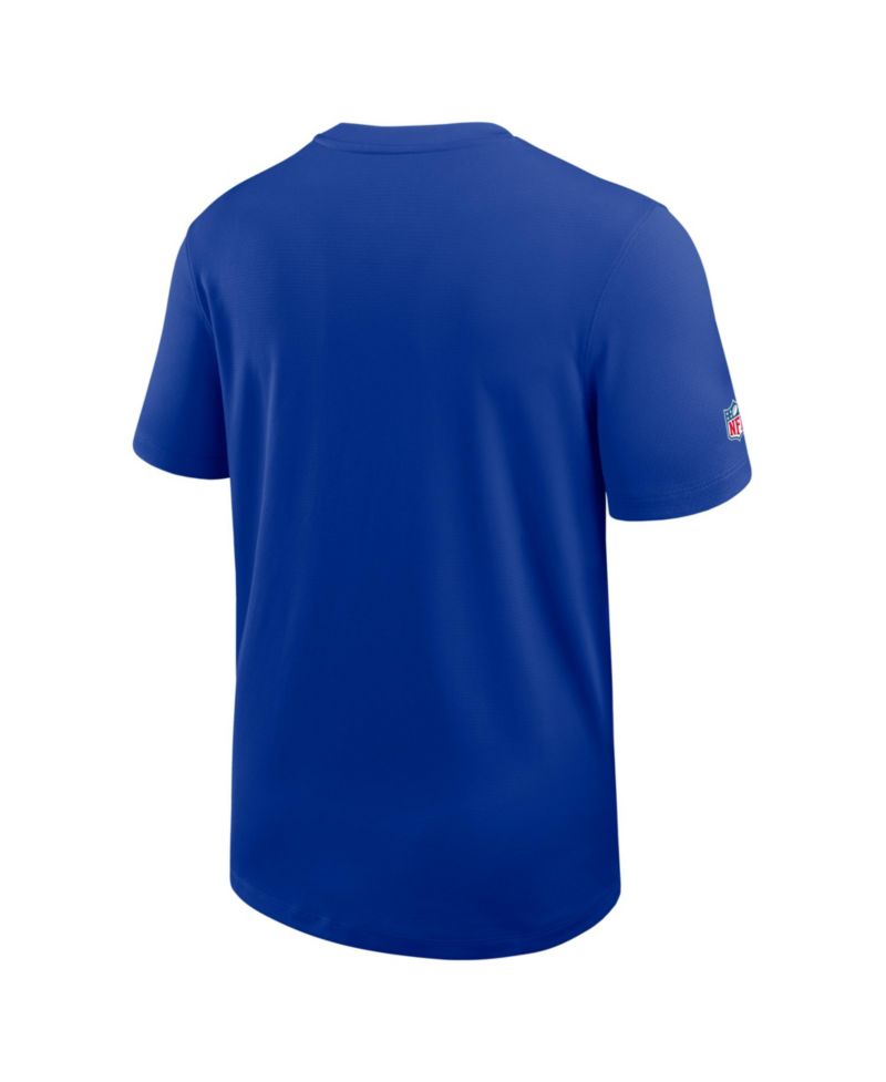 Men's Royal Buffalo Bills Sideline UV Dri-FIT Coaches Shirt