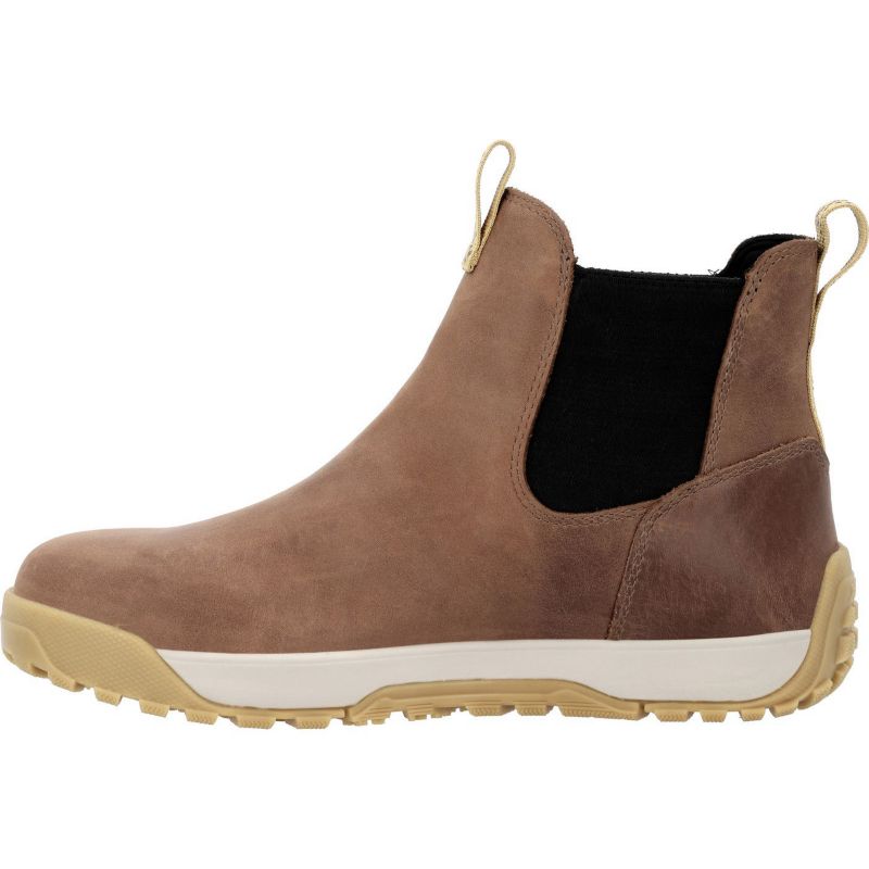 Men's Leather Ankle Deck Boot
