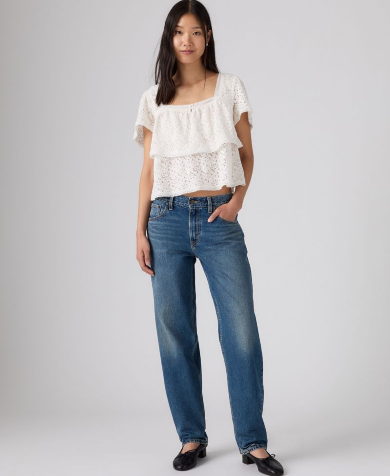 Women's Loose Taper H226 Mid-Rise Denim Jeans