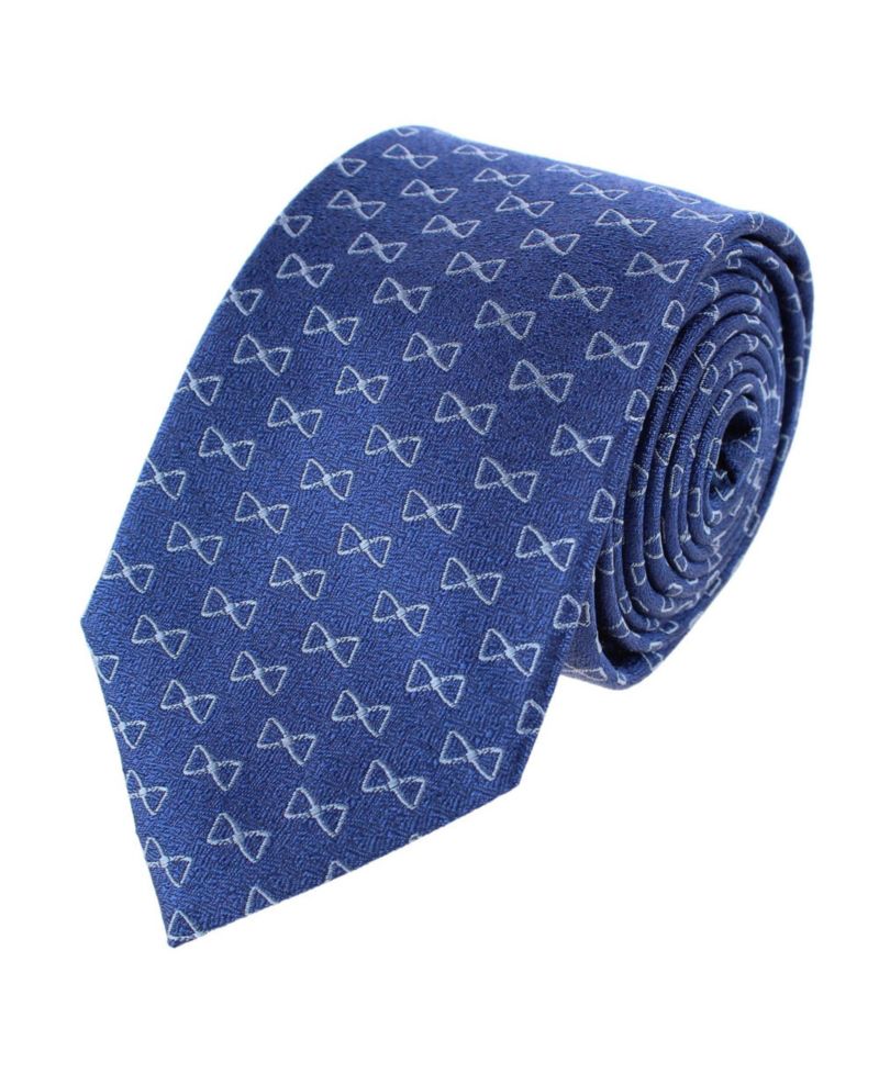 Men's Signature Logo Silk Novelty Necktie