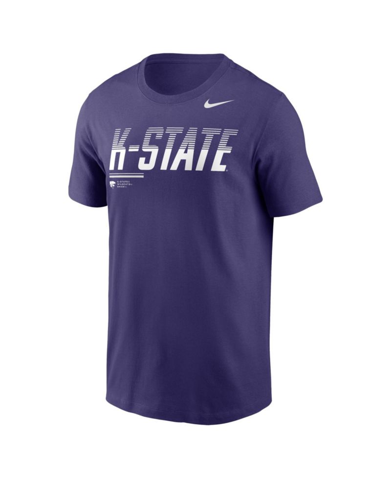 Men's Purple Kansas State Wildcats 2026 Sideline Wordmark Legend Dri-FIT T-Shirt