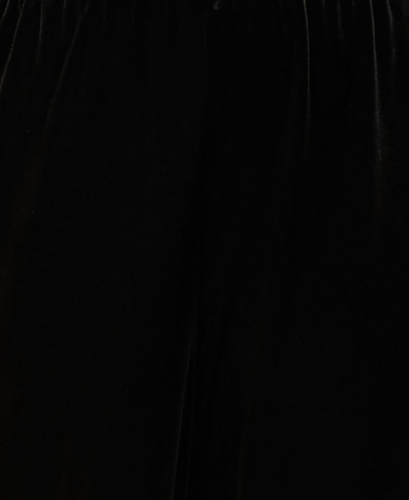 Petite Pull-On Wide Leg Velvet Pants