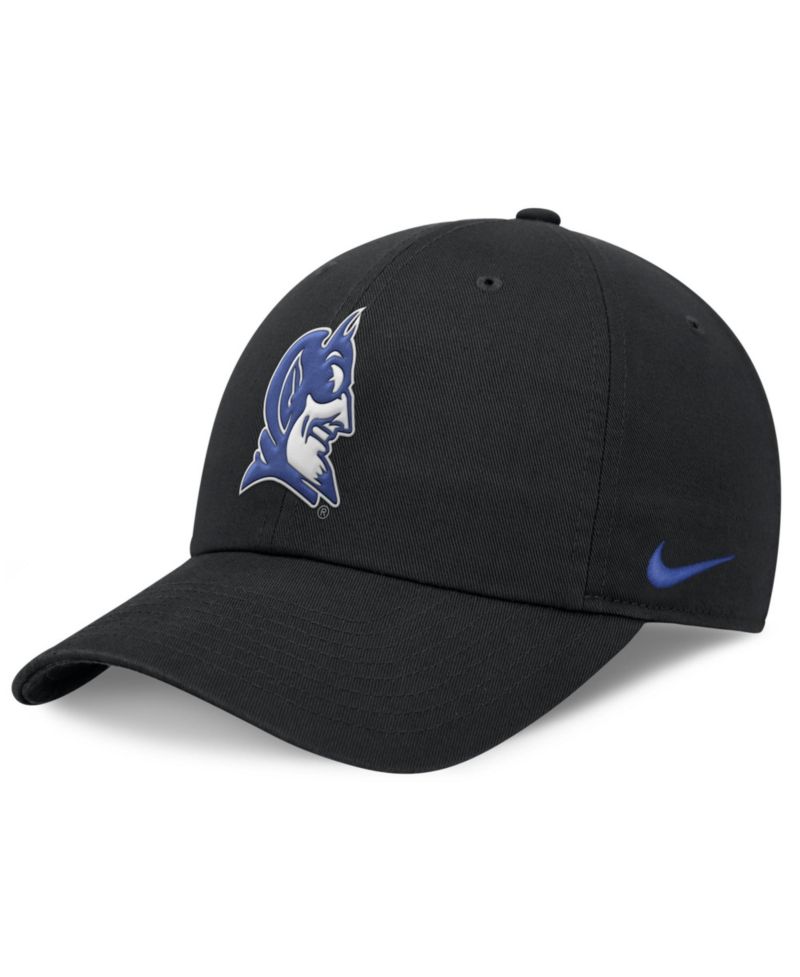 Men's Black Duke Blue Devils Club Dri-FIT Adjustable Hat