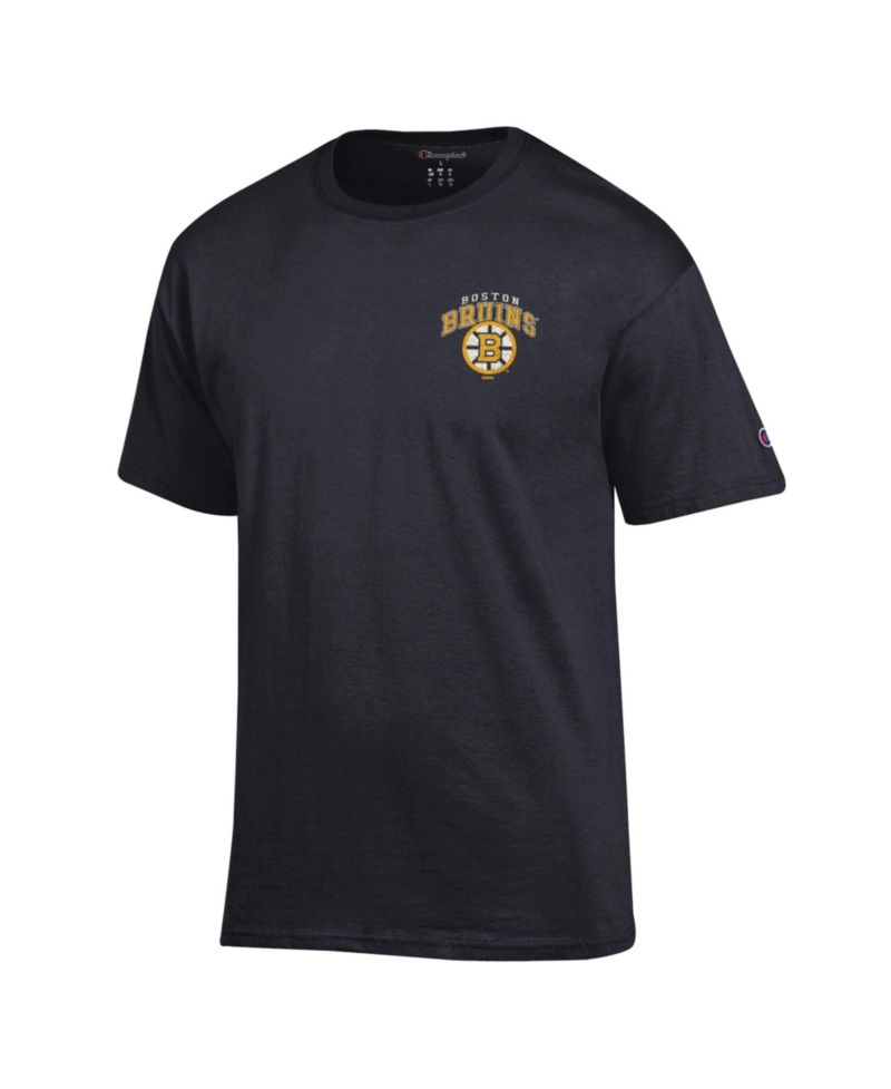 Men's Black Boston Bruins Stick With It Jersey T-Shirt