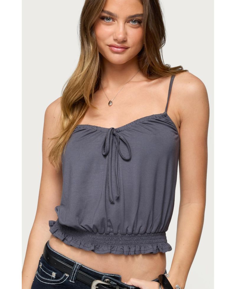 Women's Ripley Tie Front Tank Top
