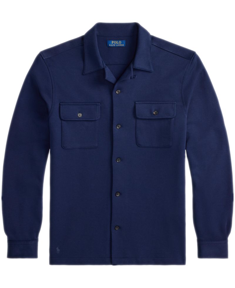 Men's Double-Knit Camp Shirt
