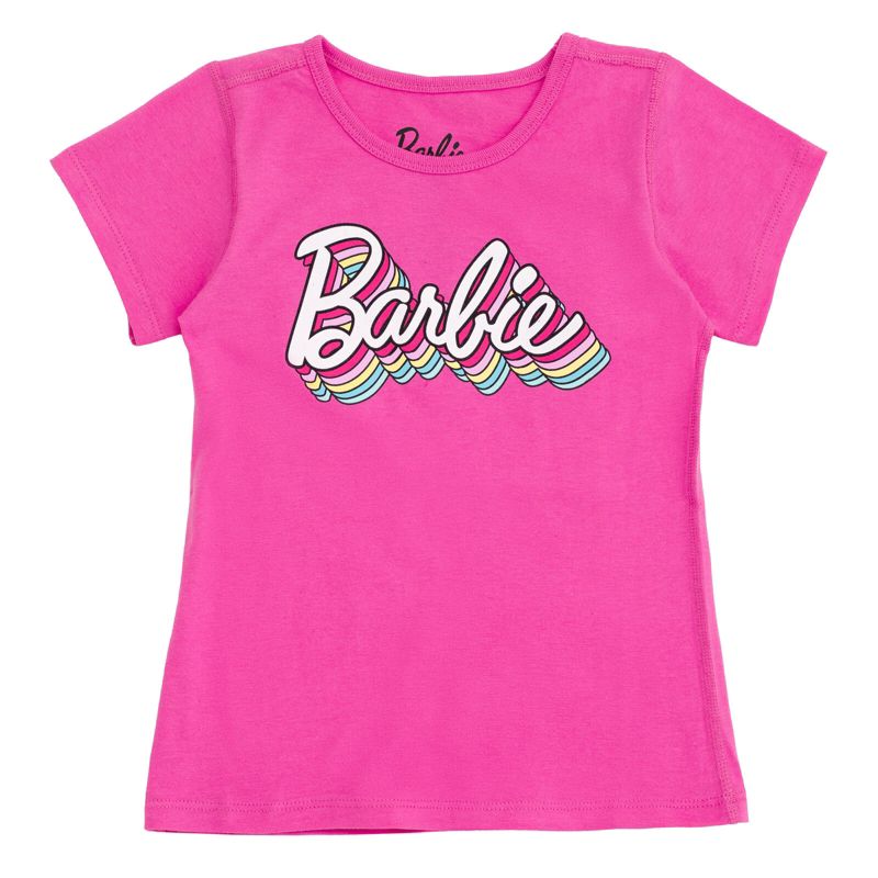 Little Girls 2 Pack Adaptive T-Shirts Sensory Friendly (4 - 7-8)