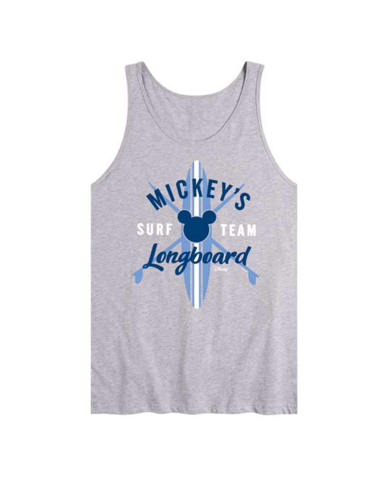 Men's Disney Mickeys Longboard Surf Team Graphic Tank Top