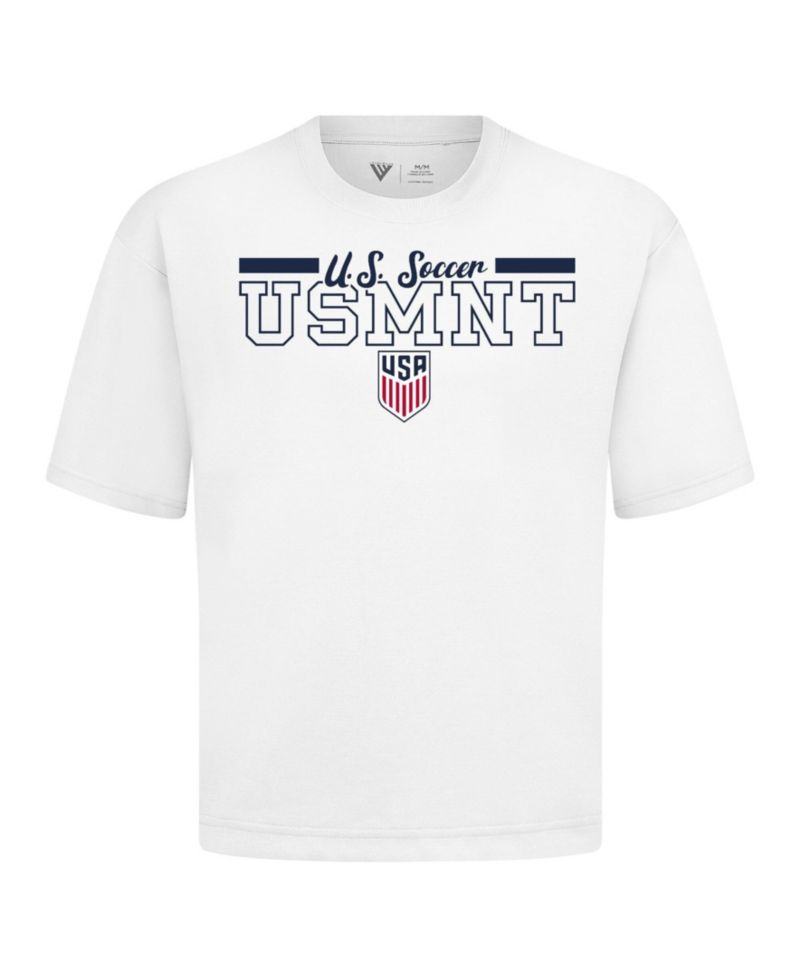 Men's White USMNT Vanguard Luxe Signature T-Shirt