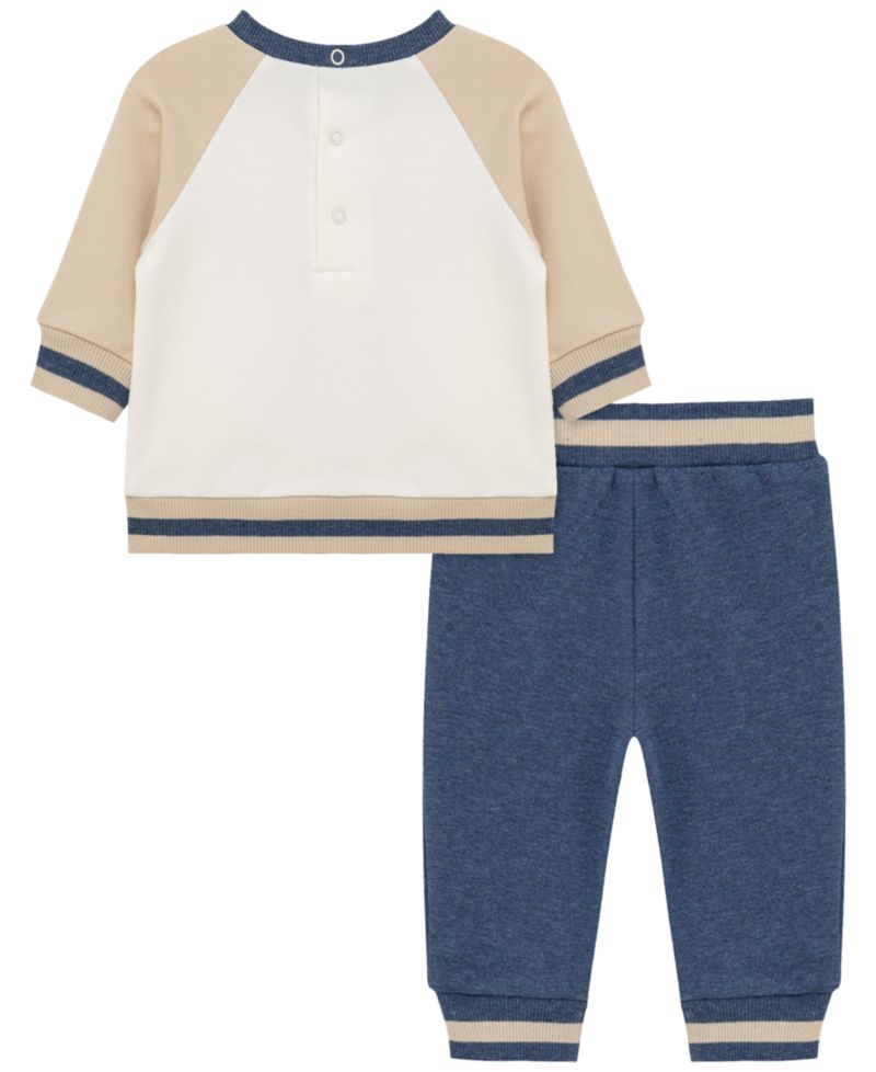 Baby Boys' Western Pup Active Crewneck Sweatshirt and Pants, 2-Piece Set
