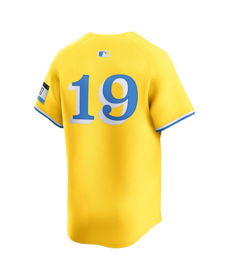 Men's Roman Anthony Gold Boston Red Sox City Connect Limited Jersey