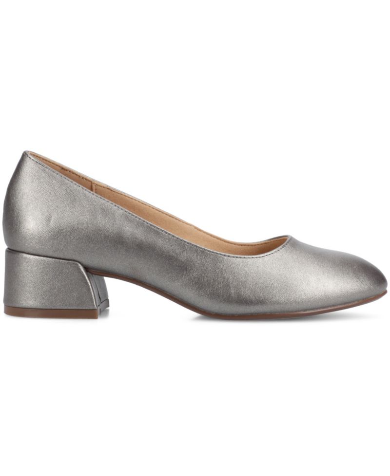 Women's Saarii Round Toe Block Heel Pumps